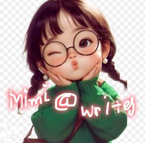 Mimi@writes..  logo