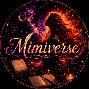 ᴍɪᴍɪverse(⁠◕⁠દ⁠◕⁠)🌌🖋️ logo