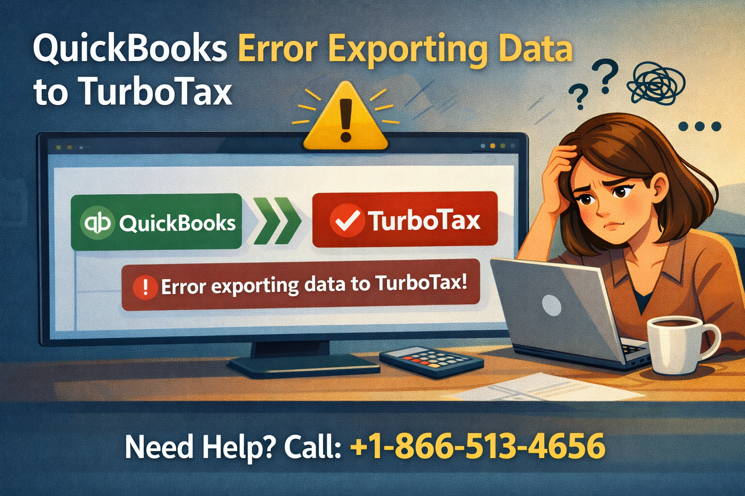 How to Fix QuickBooks Error When Exporting Data to TurboTax