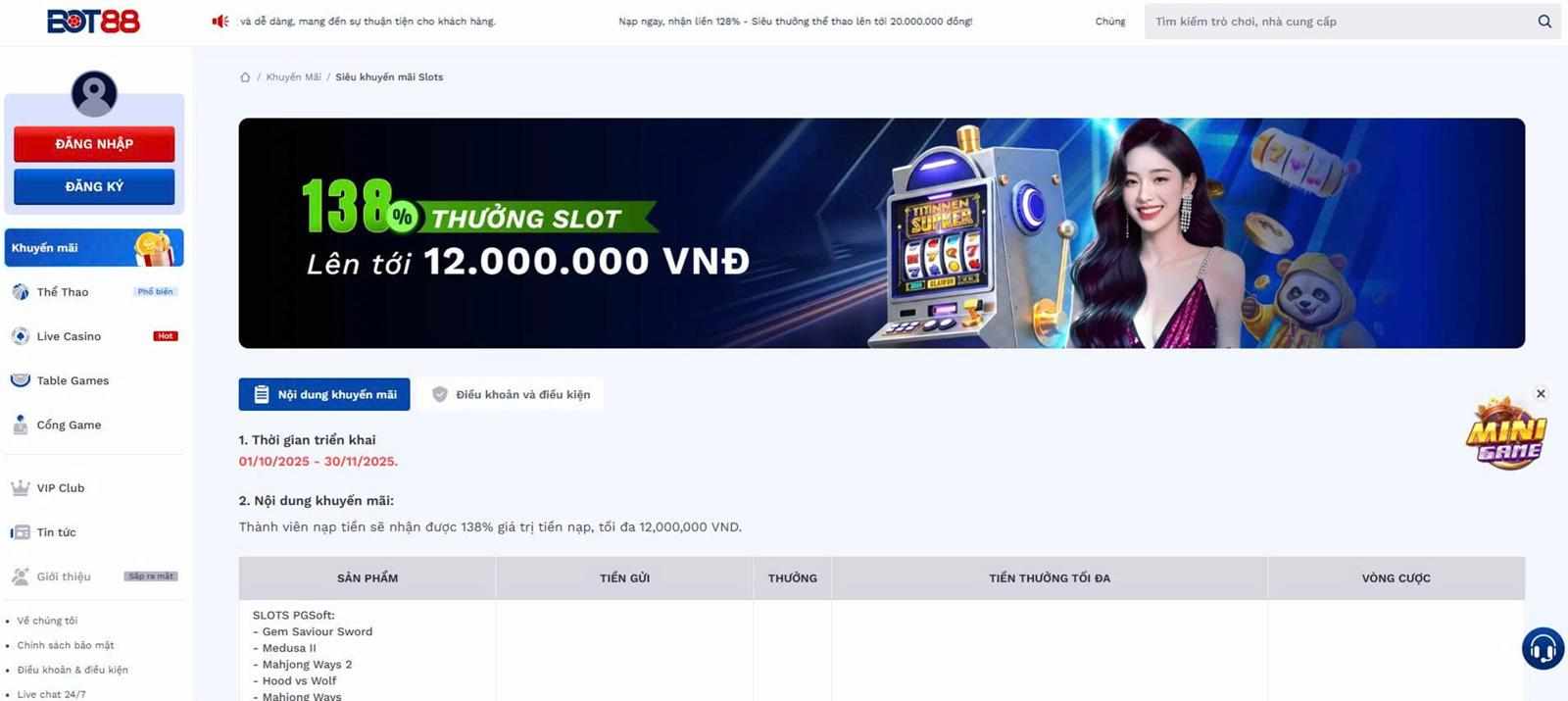 Siêu khuyến mãi Slots bí quyết gia tăng cơ hội trúng thưởng cho người chơi