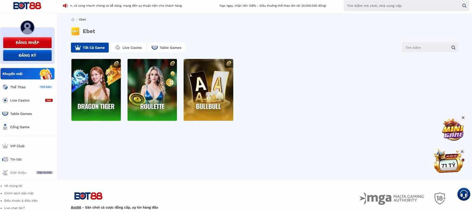 Lợi ích khi chơi game trên nền tảng eBET