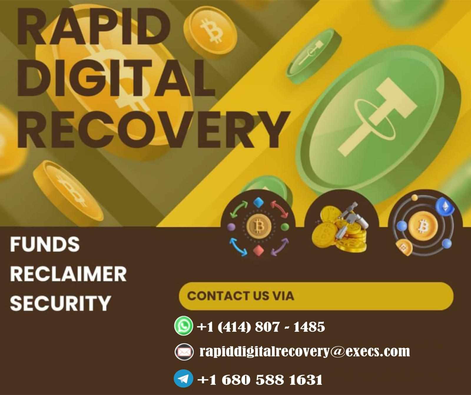HIRE A HACKER REVIEW" TO REVIEW YOUR STOLEN CRYPTO ASSET: HIRE RAPID DIGITAL RECOVERY