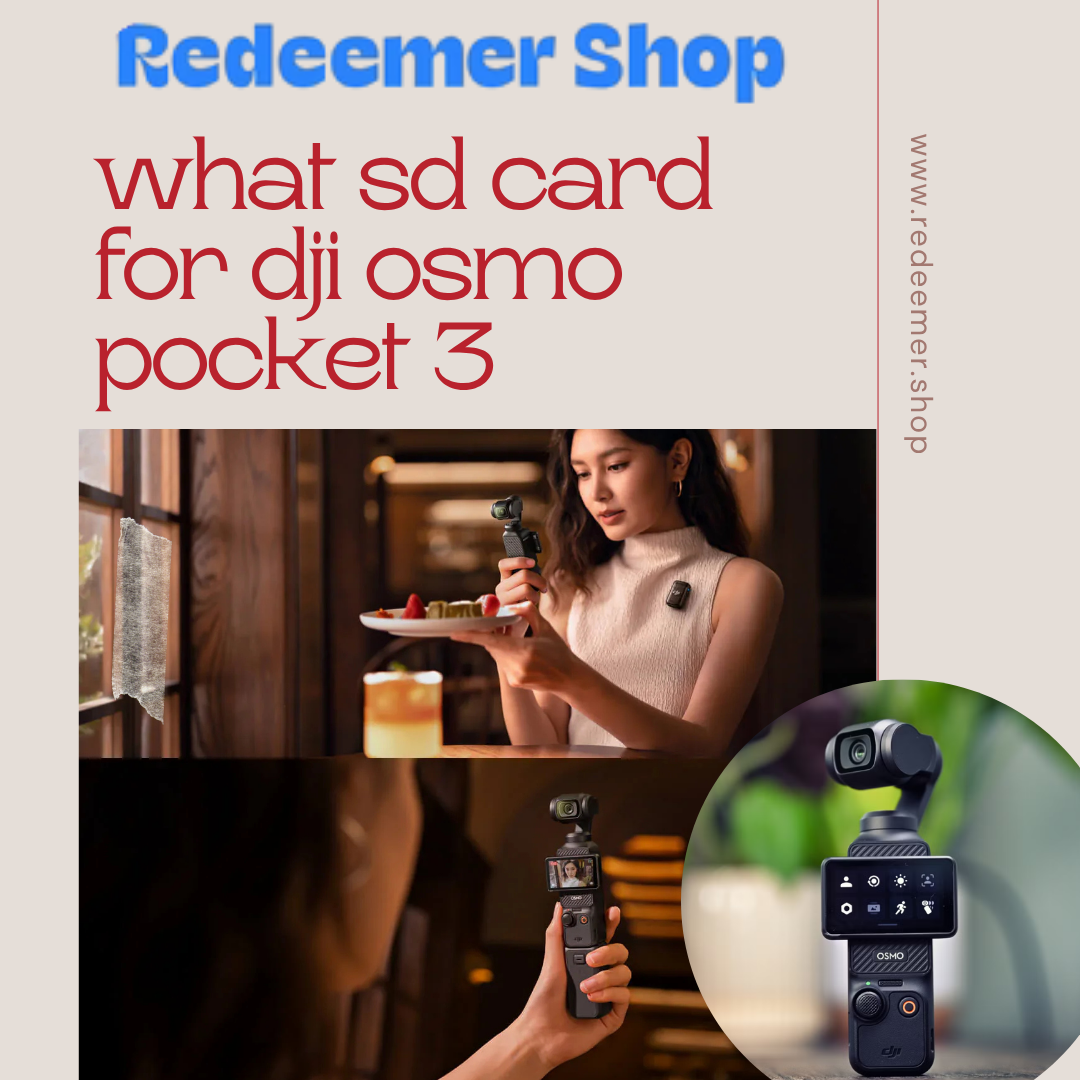 What sd card for dji osmo pocket 3
