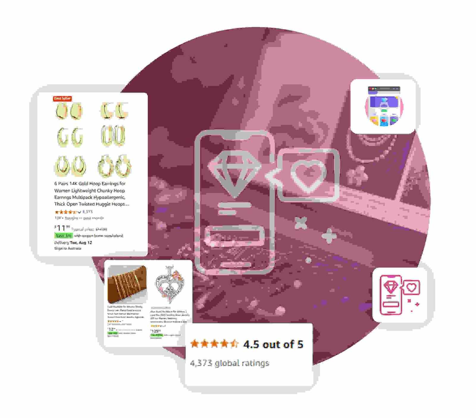 Scrape Jewelry Try-On Videos from E-Commerce Sites