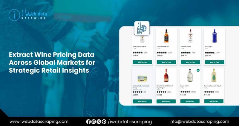 Extract Wine Pricing Data Across Global Markets for Insights