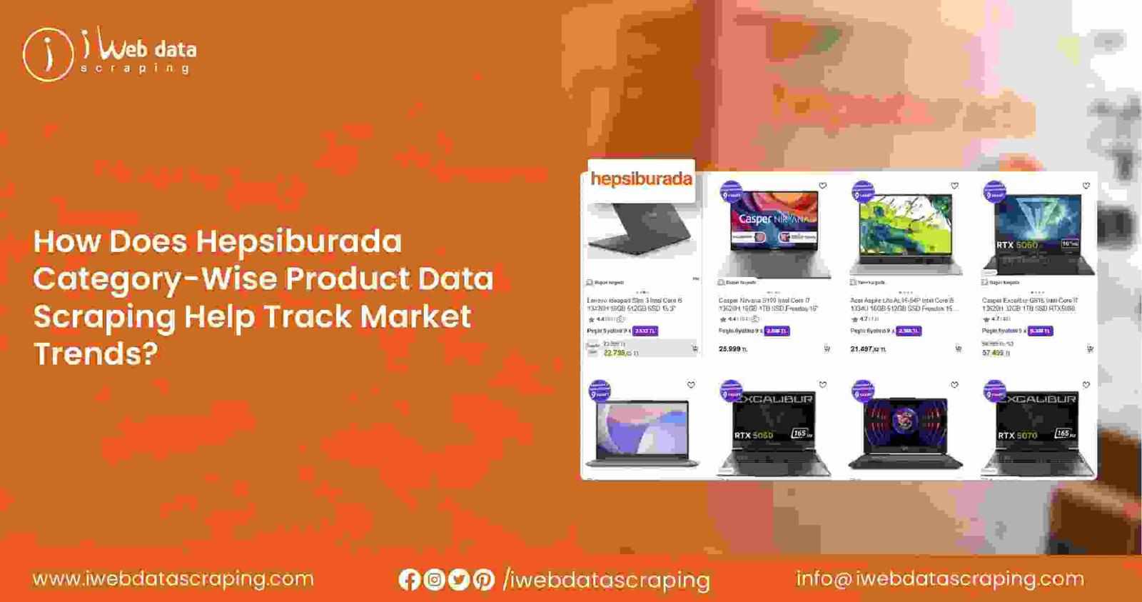 Hepsiburada Category-Wise Product Data Scraping for Market Trends