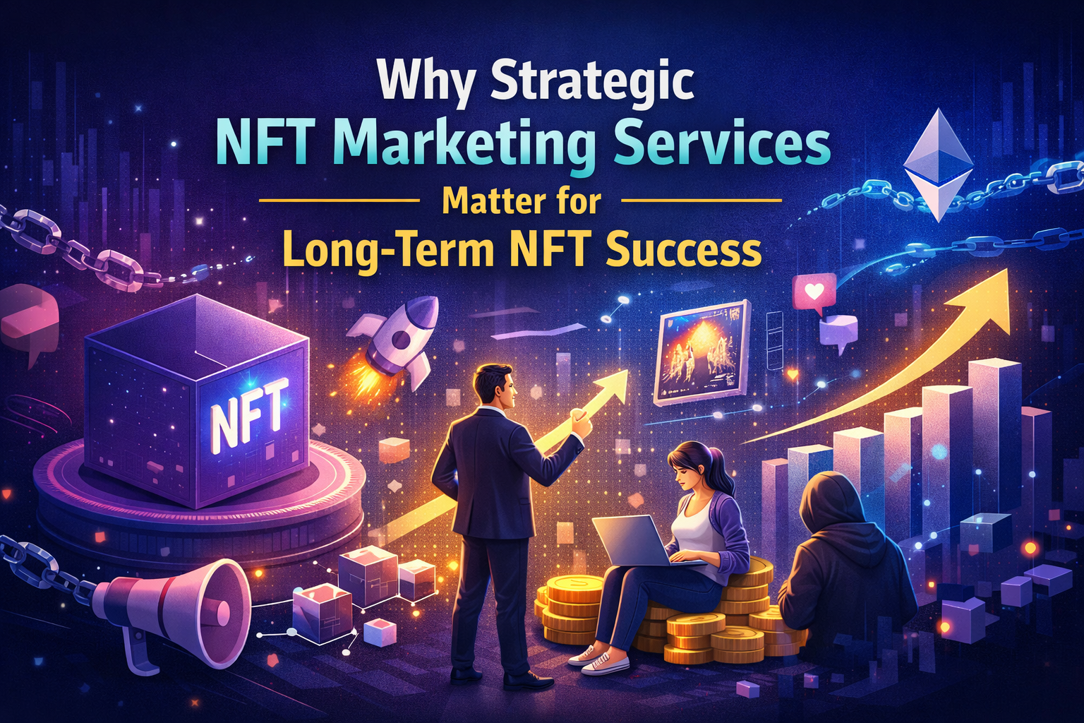 Why Strategic NFT Marketing Services Matter for Long-Term NFT Success
