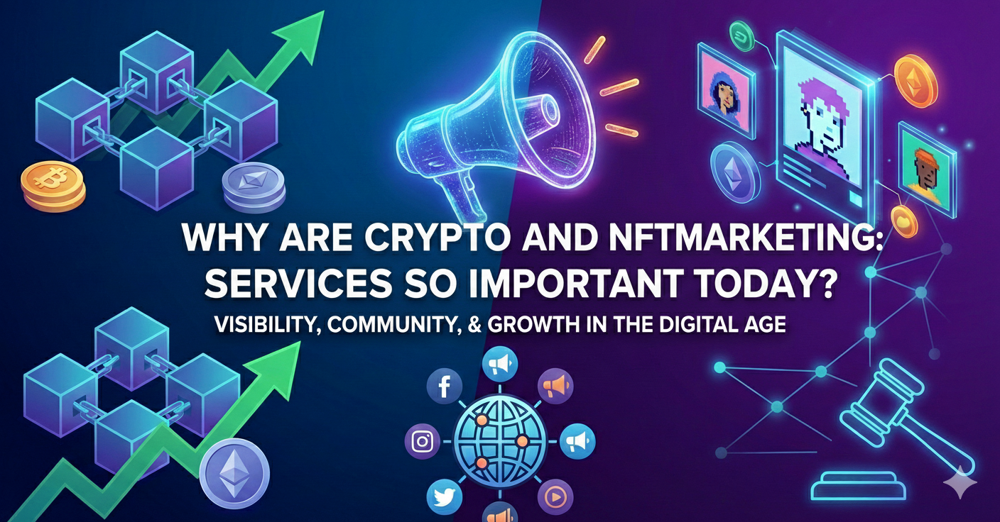 Why Are Crypto and NFT Marketing Services So Important Today?