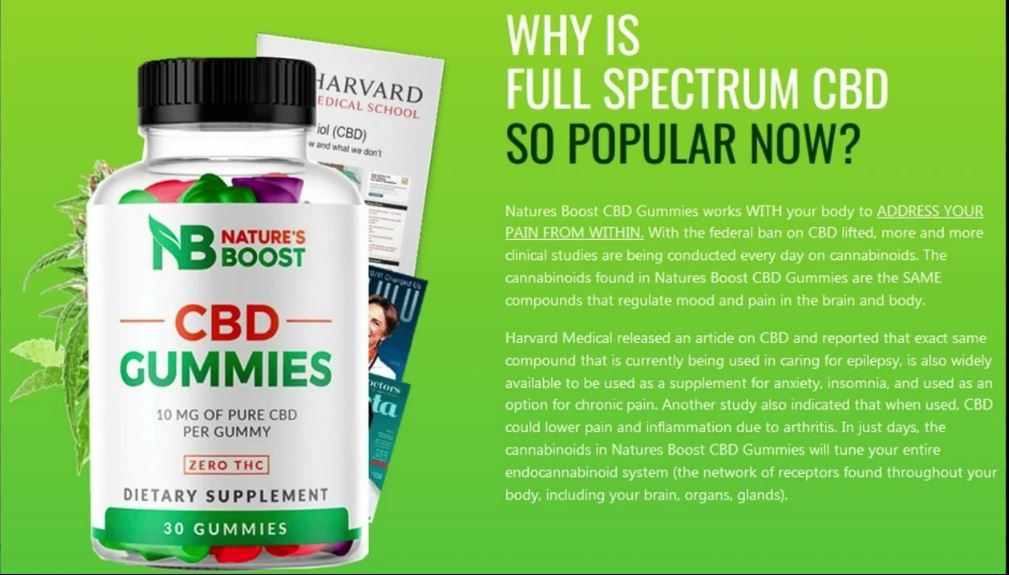 Natures Boost CBD Gummies: Uses, Functions, and Global Pricing USA