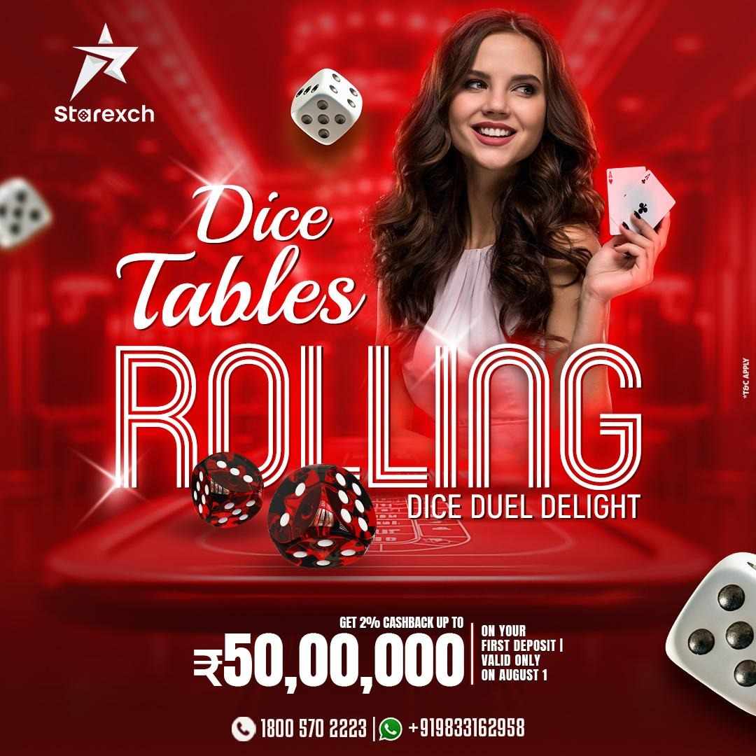 Dice Tables Rolling: Dice Duel Delight on Starexch!