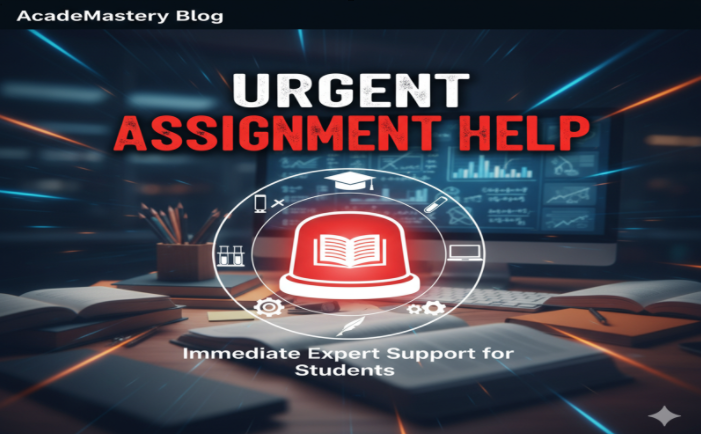Urgent Assignment Help: Your Solution to Deadline Panic