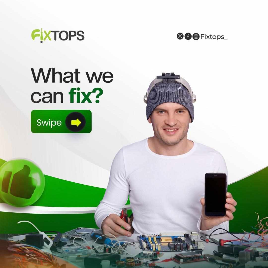 🔧 What Type of Devices Do Fixtops Repair?