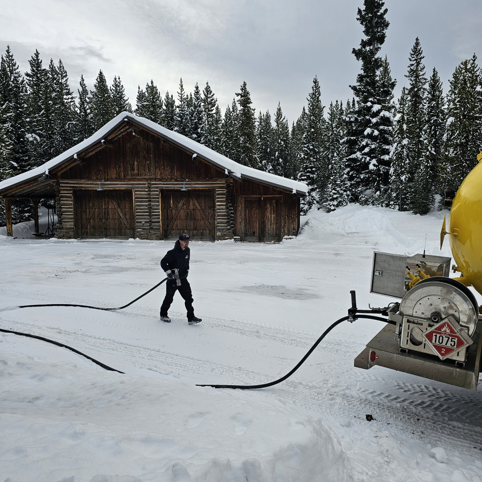 Heating a Job Site in Winter: How Temporary Propane Heat Keeps Construction Moving