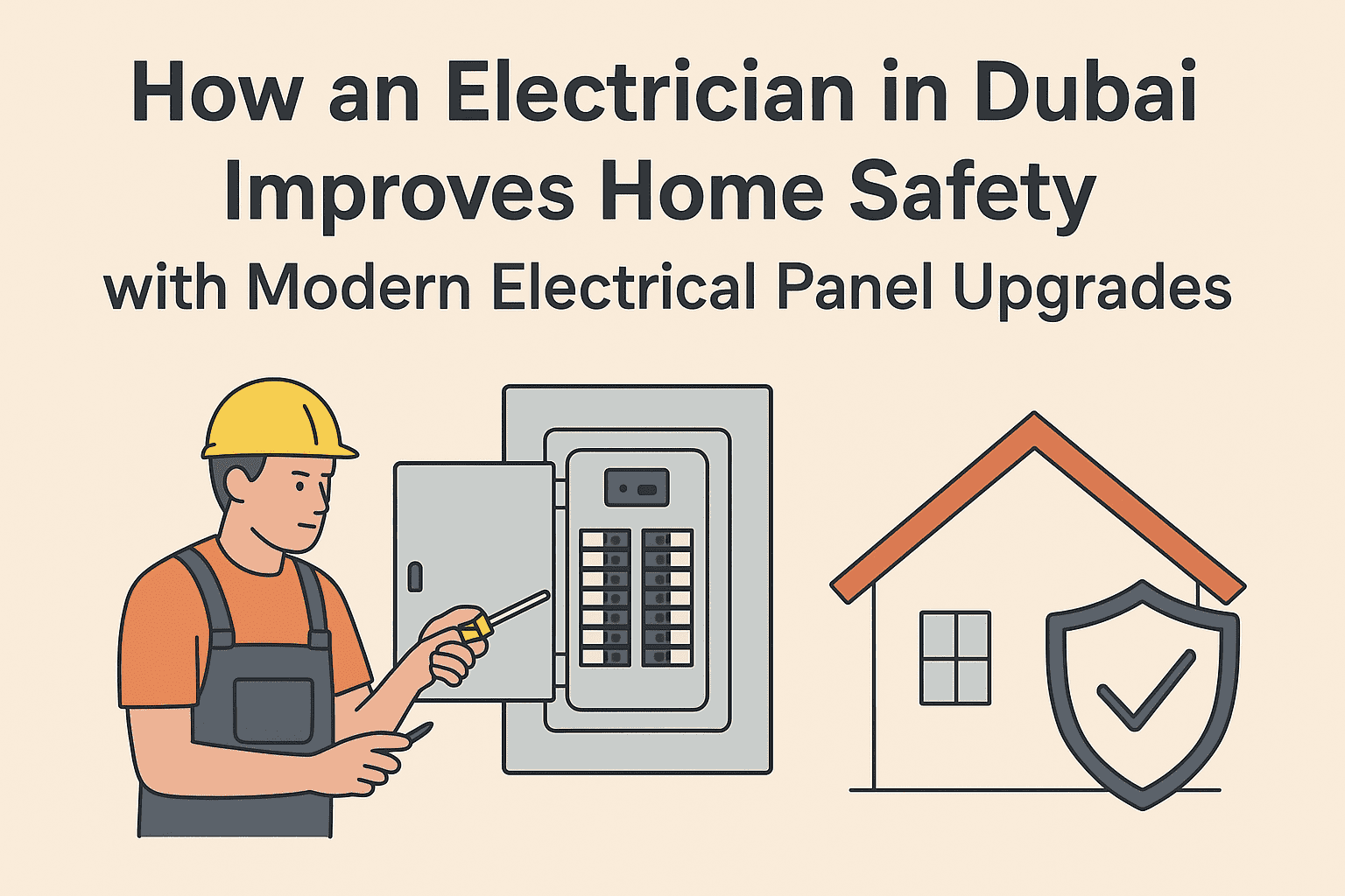 How an Electrician In Dubai Improves Home Safety With Modern Electrical Panel Upgrades