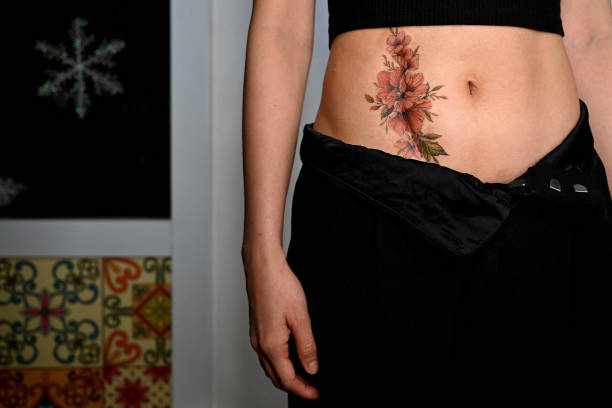 Scar cover-up tattoo inking to brush off scars and regain confidence