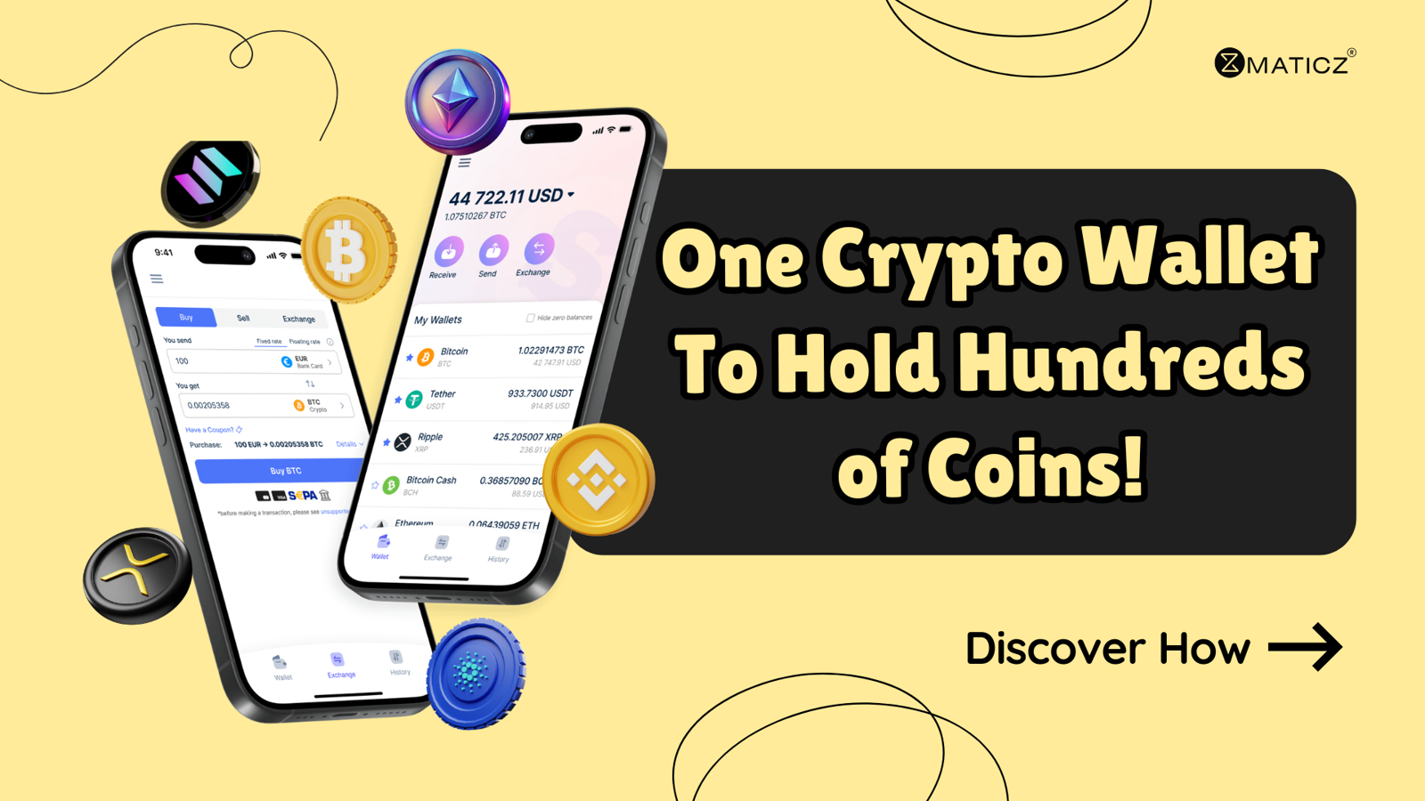 How Do Crypto Wallets Store and Manage Multiple Coins