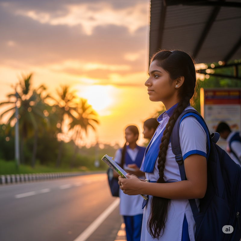 സ്കൂൾ വിട്ട് വീട്ടിലേക്കു ഉള്ള ആ വൈകുന്നേരം യാത്ര.