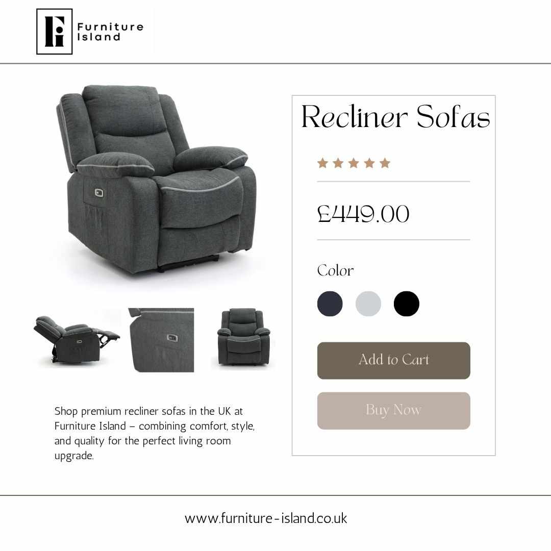 Get Premium Recliner Sofas UK – Comfort Meets Style
