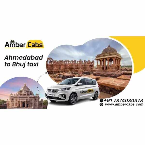 Ahmedabad to Bhuj Taxi Service with Amber Cabs