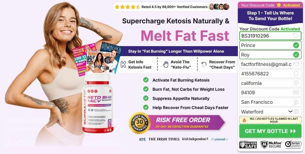 Supra KETO BHB + ACV Gummies Reviews – How Does It Truly Work?