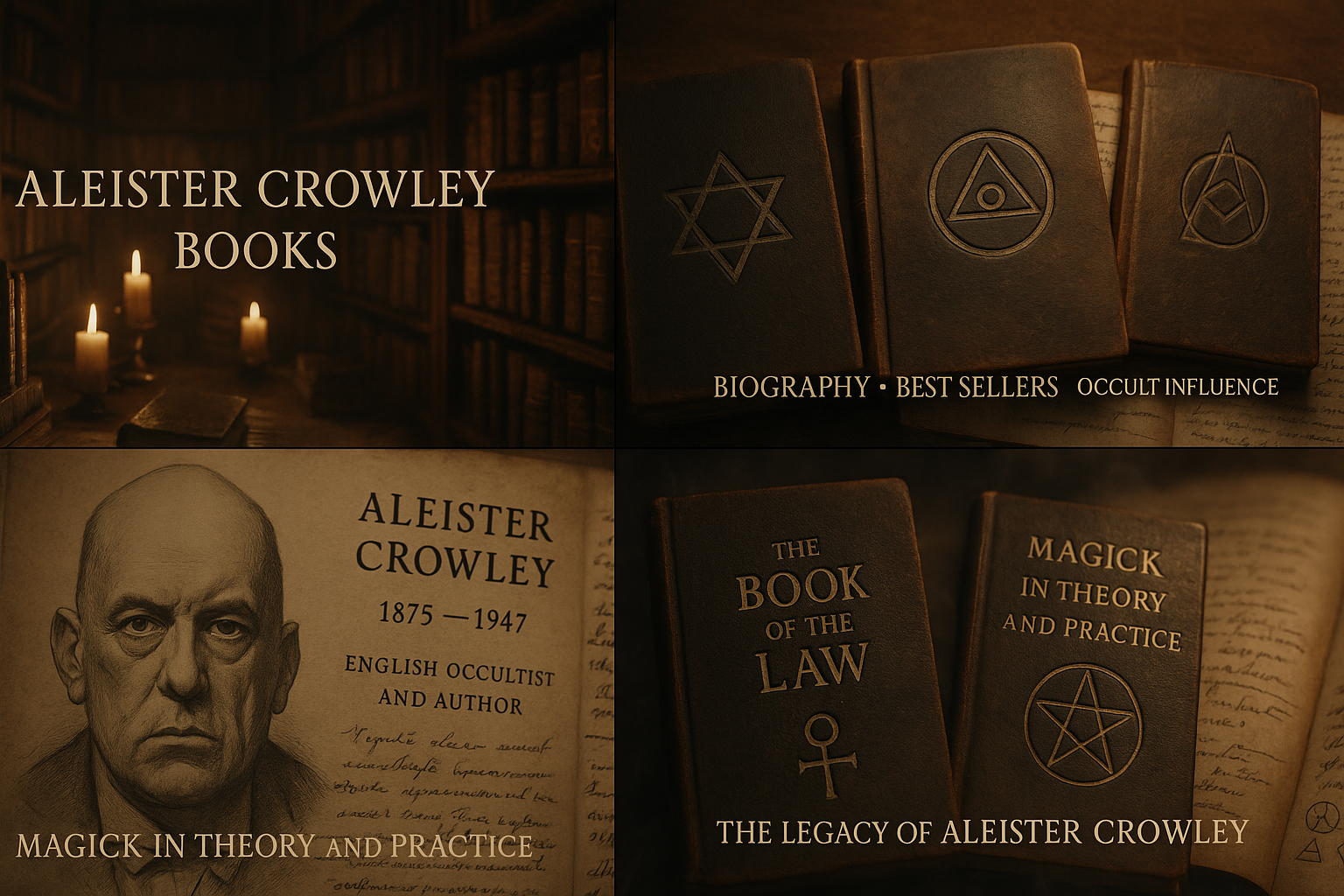 Aleister Crowley Books: Biography, Best Sellers, Influence on Occult