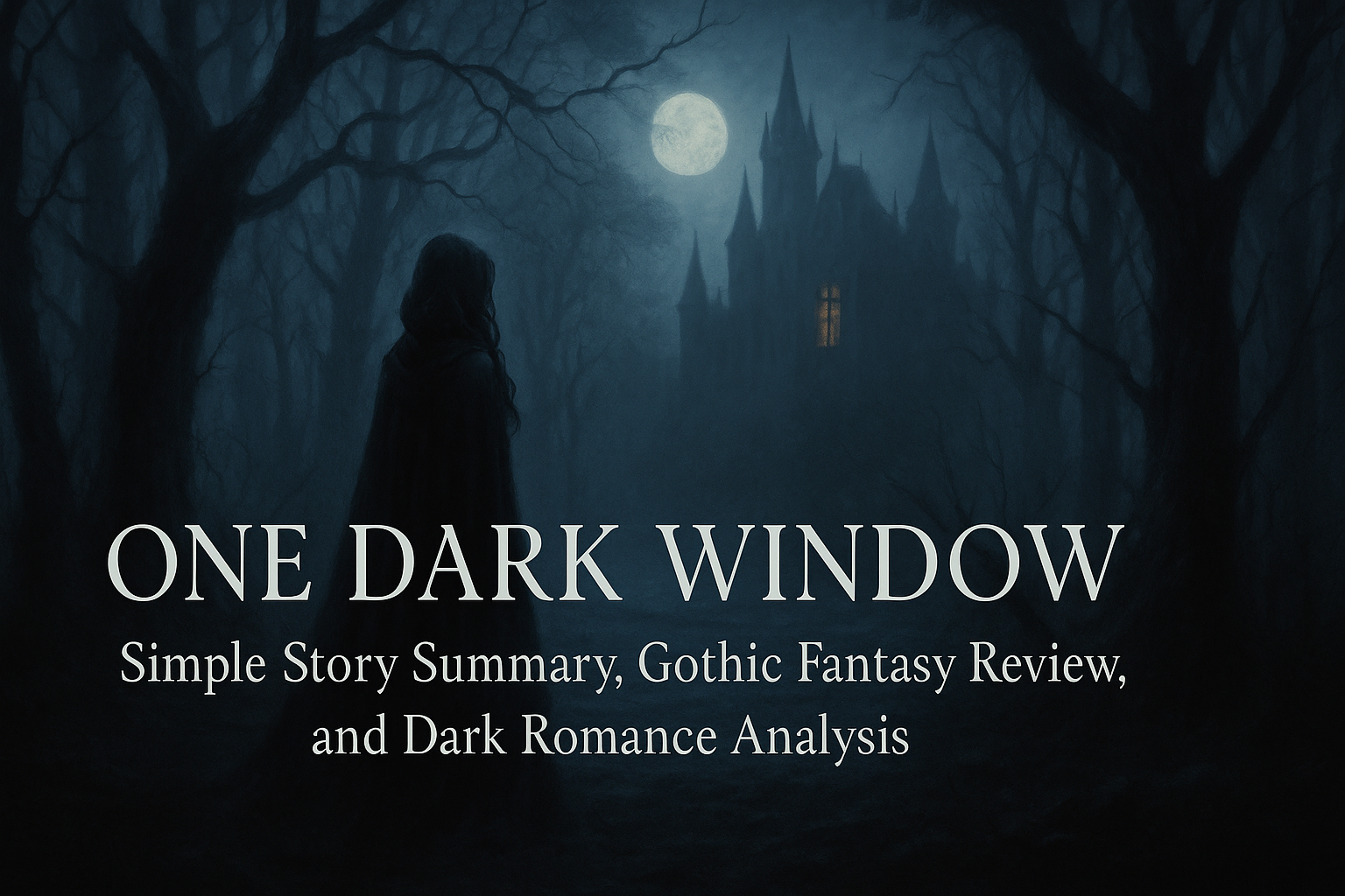 One Dark Window: Simple Story Summary, Gothic Fantasy Review, and Dark Romance Analysis