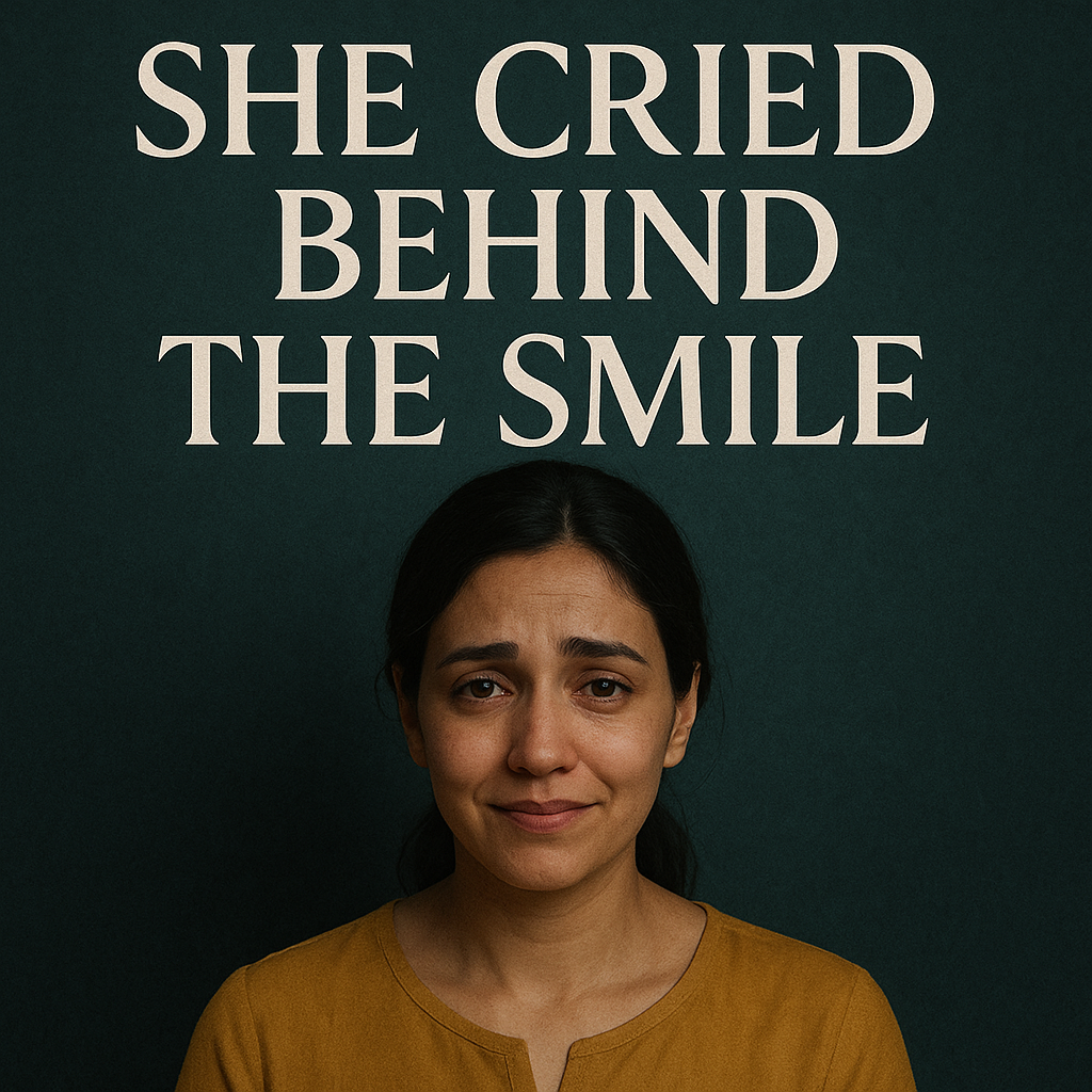 She Cried Behind the Smile