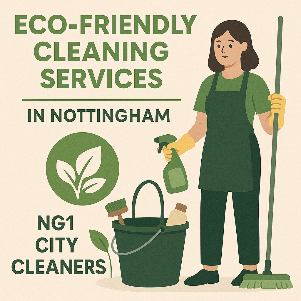 Eco-Friendly Cleaning Services in Nottingham | NG1 City Cleaners