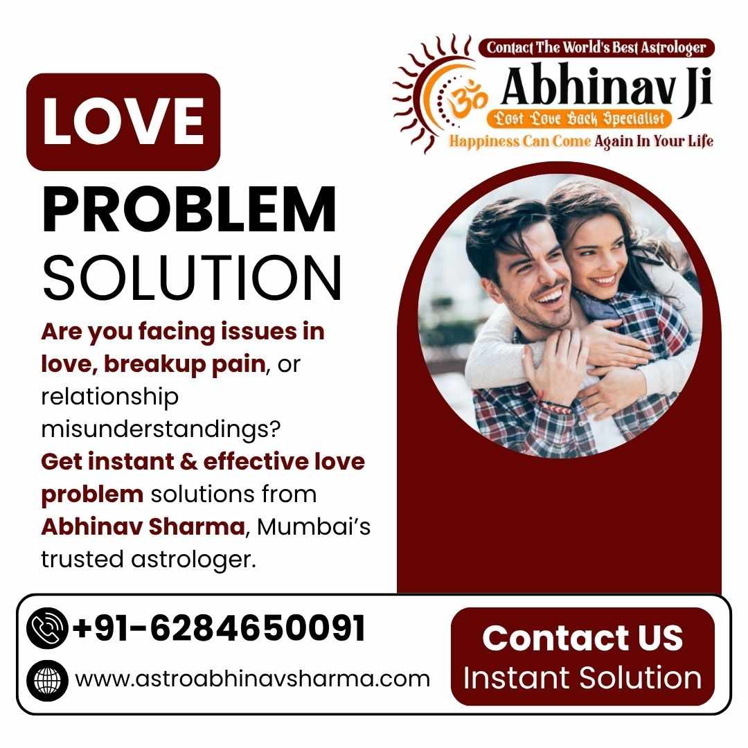 Trusted Love Problem Solution Astrologer | 100% Effective Results