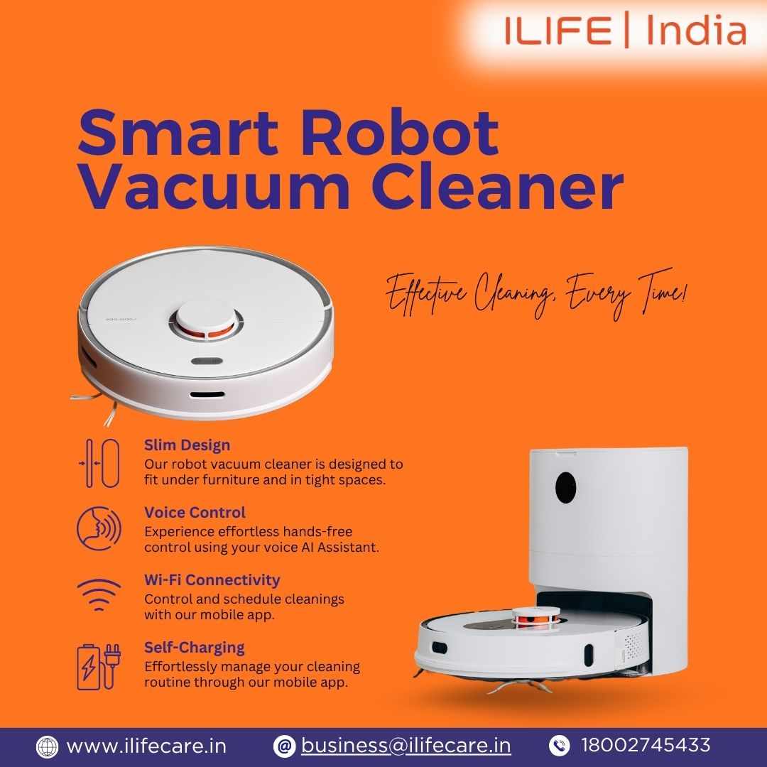 Smart Wet and Dry Robot Vacuum for Effortless Home Cleaning
