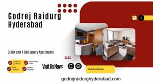 Godrej Raidurg Projects: Premium 2, 3 & 4 BHK Flats in Hyderabad for Modern Living