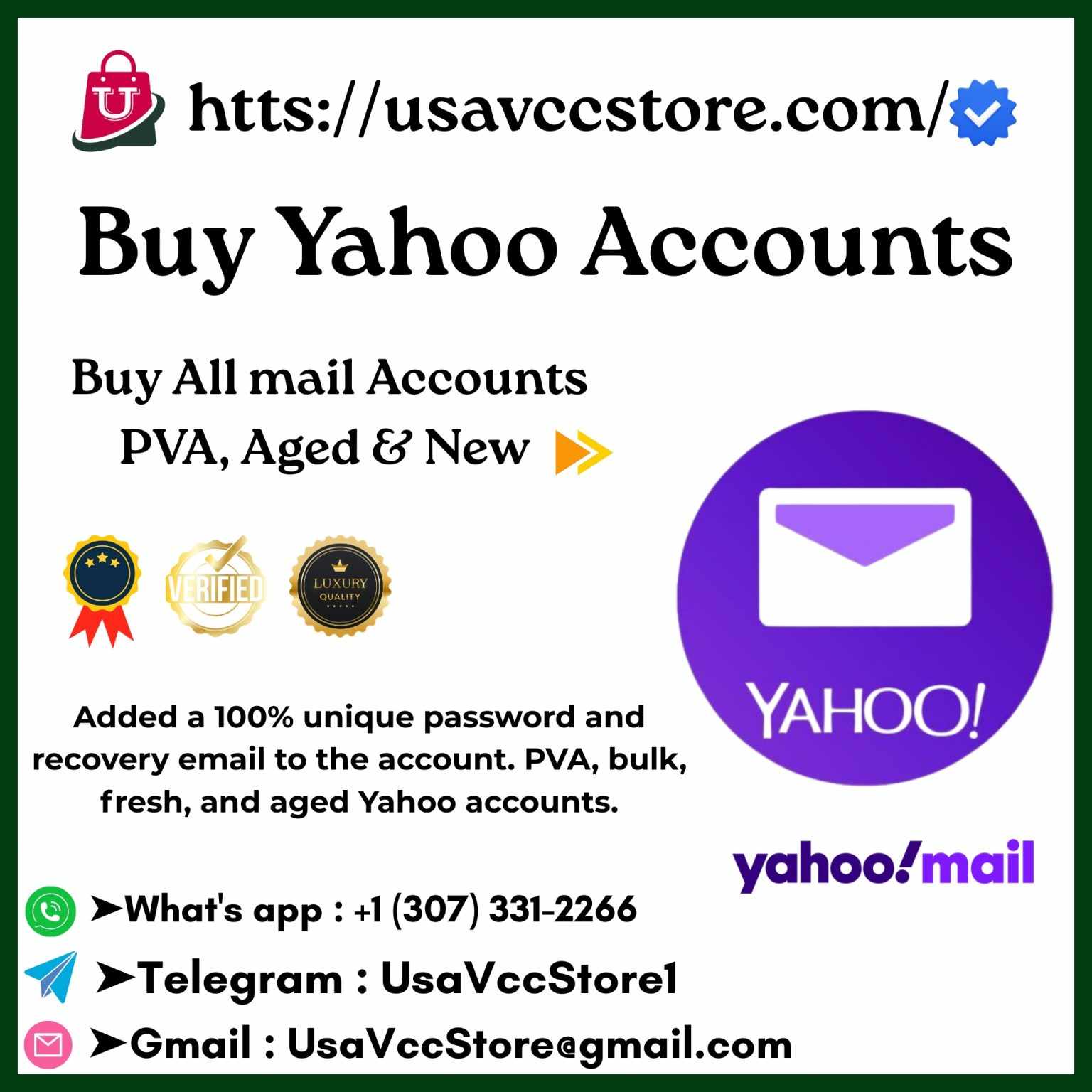 Top 10 Websites to Buy Yahoo Accounts in 2025 (PVA & ..