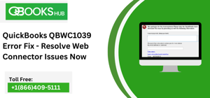 QuickBooks QBWC1039 Error Fix – Resolve Web Connector Issues Now
