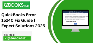 QuickBooks Error 15240 Fix: 7 Instant Solutions That Work