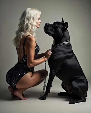 Sometimes Spending With A Dog & Caught By His Mistress