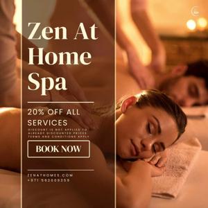Hot Stone Massage By Zen At Home in Dubai