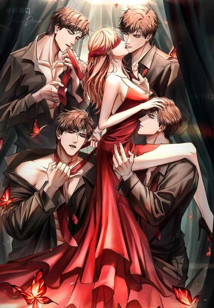 Naked lust " Bound by four "