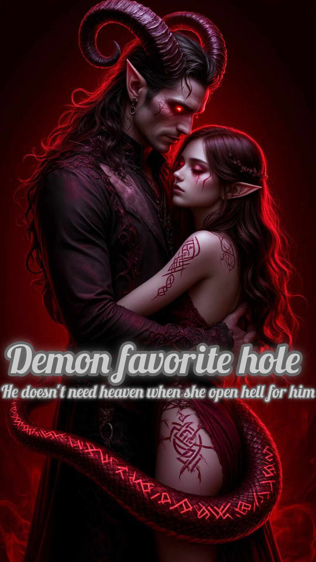 "The DemonтАЩs Favorite Hole" (He doesnтАЩt need heaven when she opens hell for him)