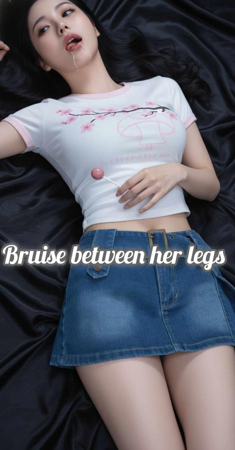 Bruises between her legs ( complete)