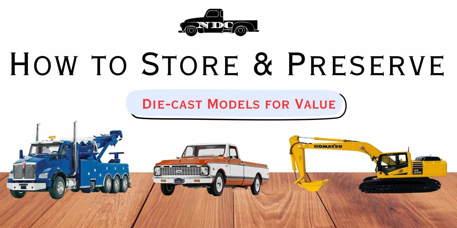 How to Store & Preserve Die-cast Models for Value