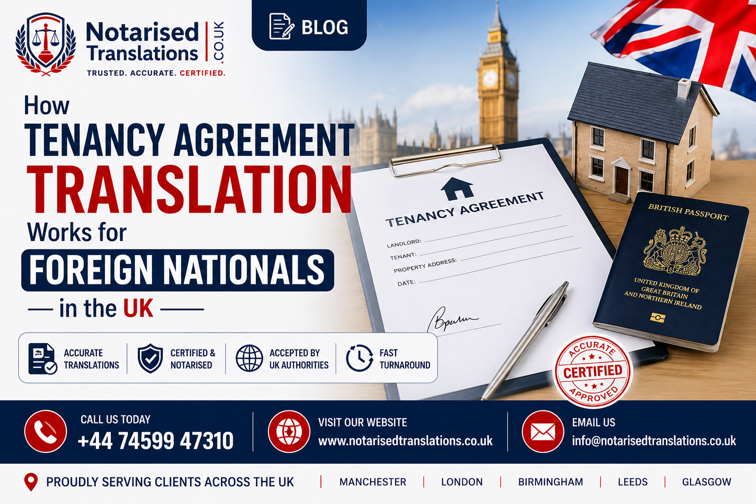 How Tenancy Agreement Translation Works for Foreign Nationals in the UK