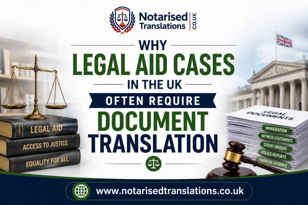Why Legal Aid Cases in the UK Often Require Document Translation ?