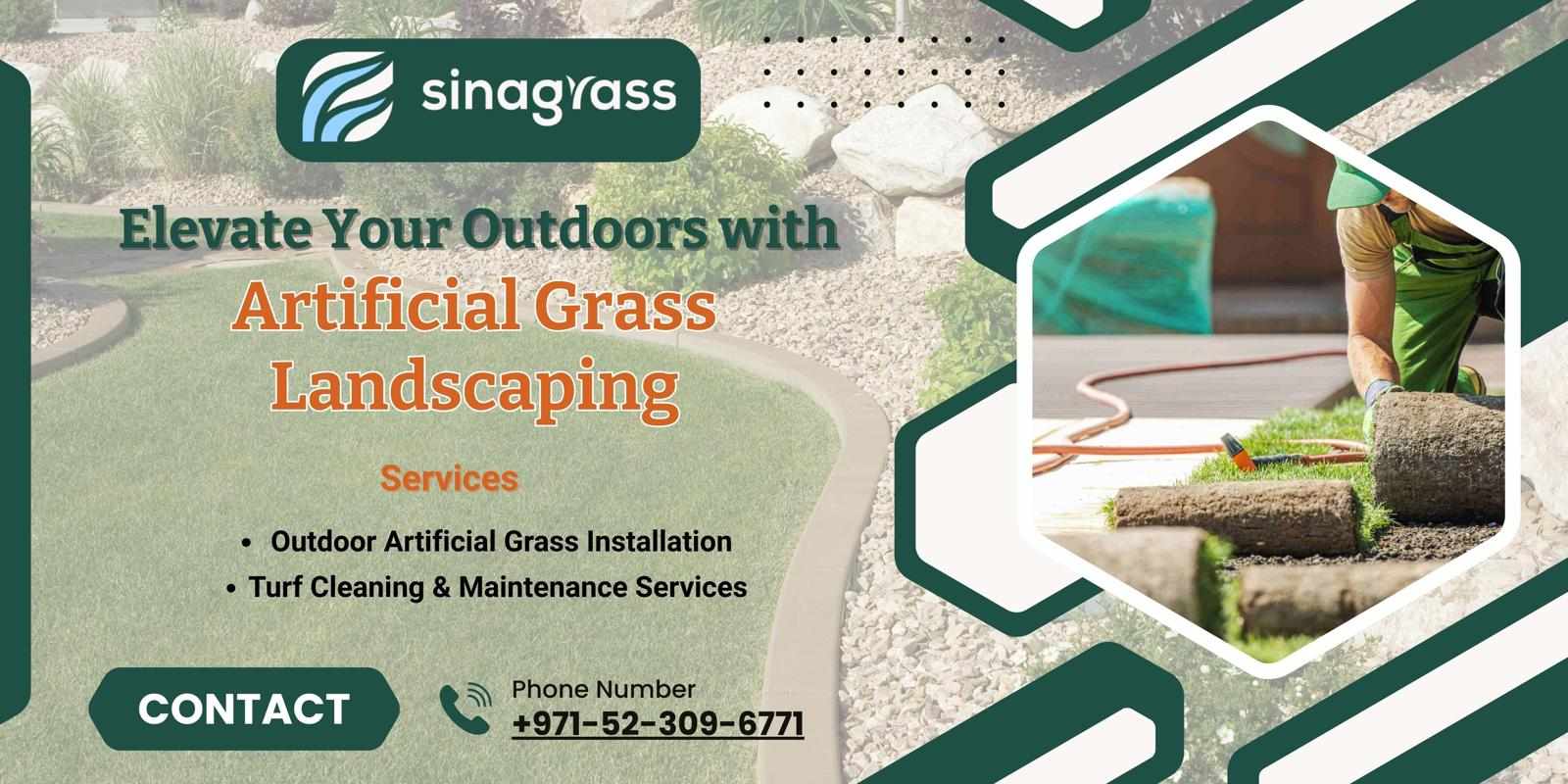 Elevate Your Outdoors with Artificial Grass Landscaping
