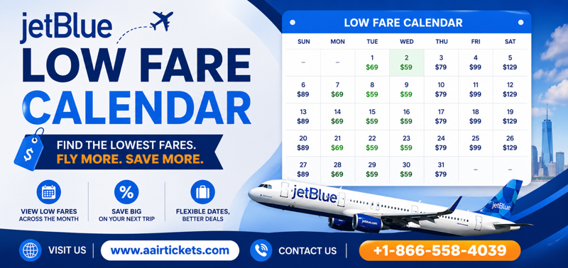 Jetblue Low Fare calendar