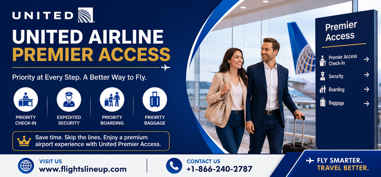 Fly Smarter with United Airlines Premier Access
