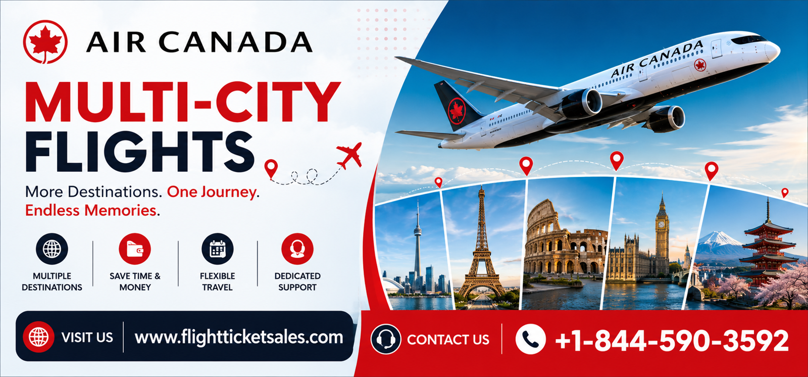 Air Canada Multi-City Flights: The Smart Way to Explore More Destinations