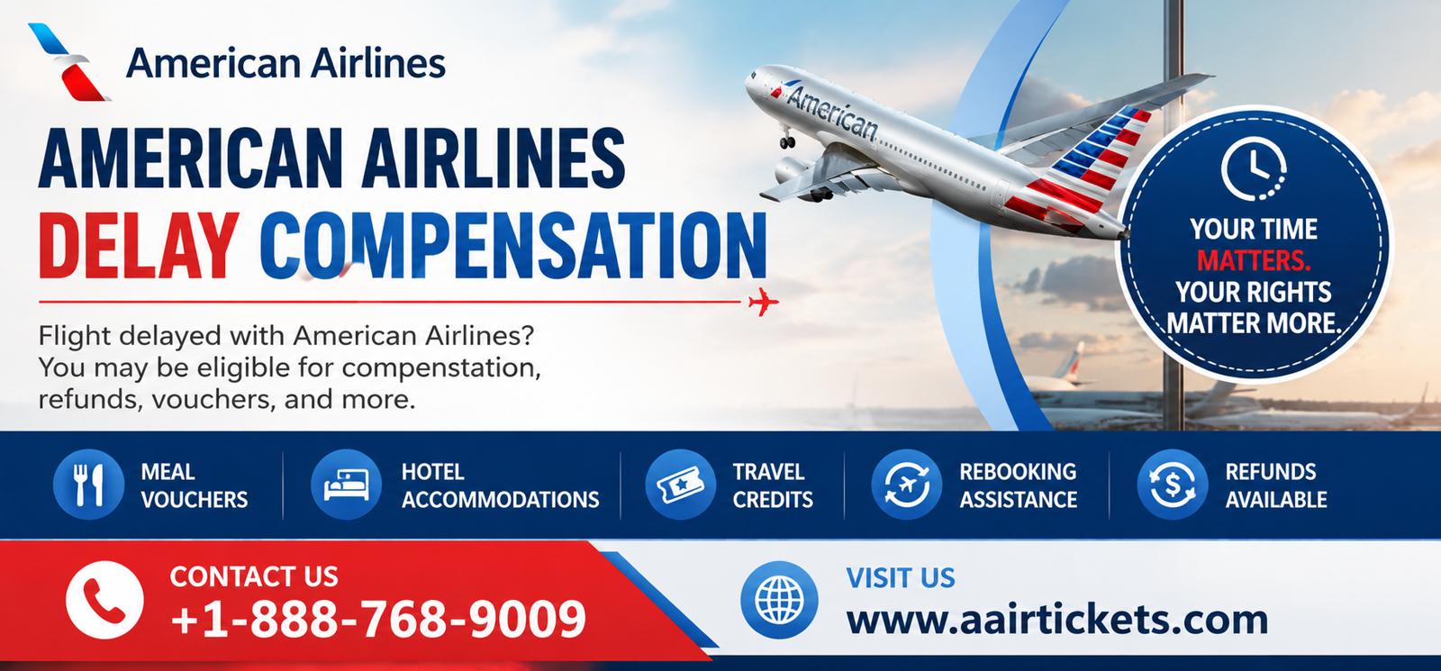 American Airlines Delay Compensation: How to Claim Refunds, Vouchers, and Travel Support