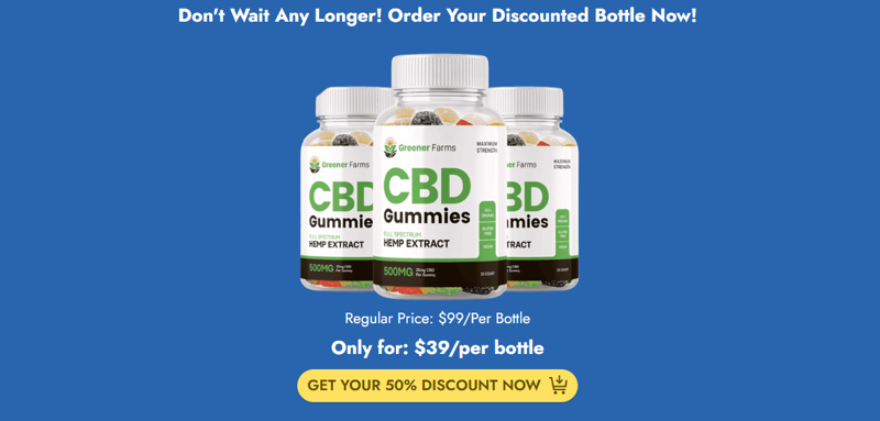 Greener Farms CBD Gummies - 2025 {UPDATED} RISKY OR Recover Body DOES IT REALLY WORK?