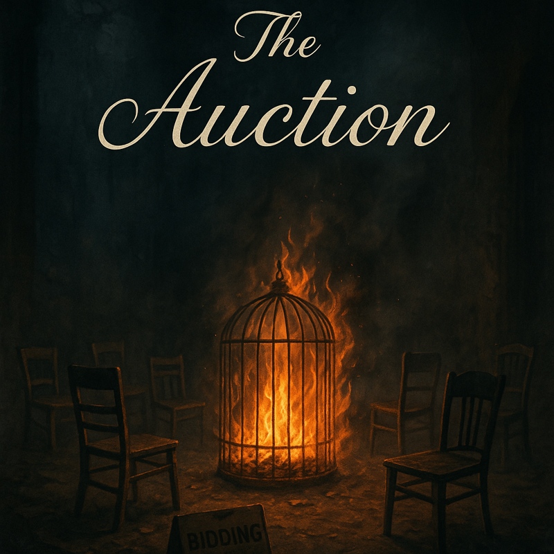 THE AUCTION: bought to break her .......but ended up breaking himself