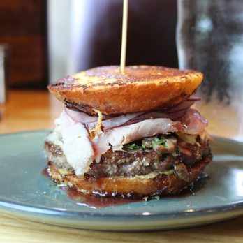 Fielding's Wood Grill - Montecristo Burger - New American Near Me - Shenandoah, Texas